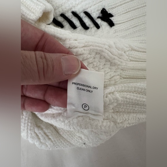 STAUD Hampton cotton blend half zip sweater XXS - Picture 8 of 8